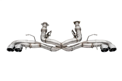 CORSA 3.0 in Cat-Back 4.5 in Pro-Series Tips | 2020-24 Corvette C8 (w/o Factory NPP) (21102, 21104)