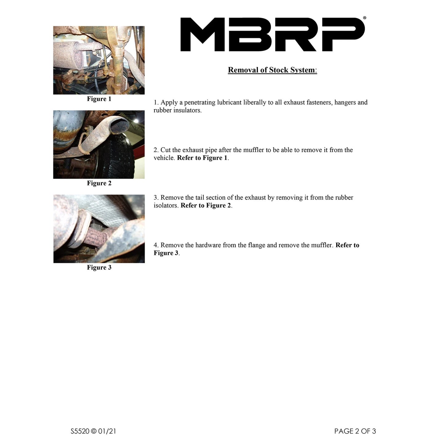 MBRP 2.5in. D&S Cat-Back Single Rear Exhaust | Jeep Wrangler TJ 04-06 4.0L I6 (S5520409)