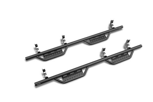 N-Fab RS Nerf Step 07-18 Jeep Wrangler JK 4DR - Full Length - Tex. Black