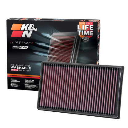 K&N Replacement Air Filter | VW Golf/GTI/Passat/A3/S3/TT 13-17 (33-3005)