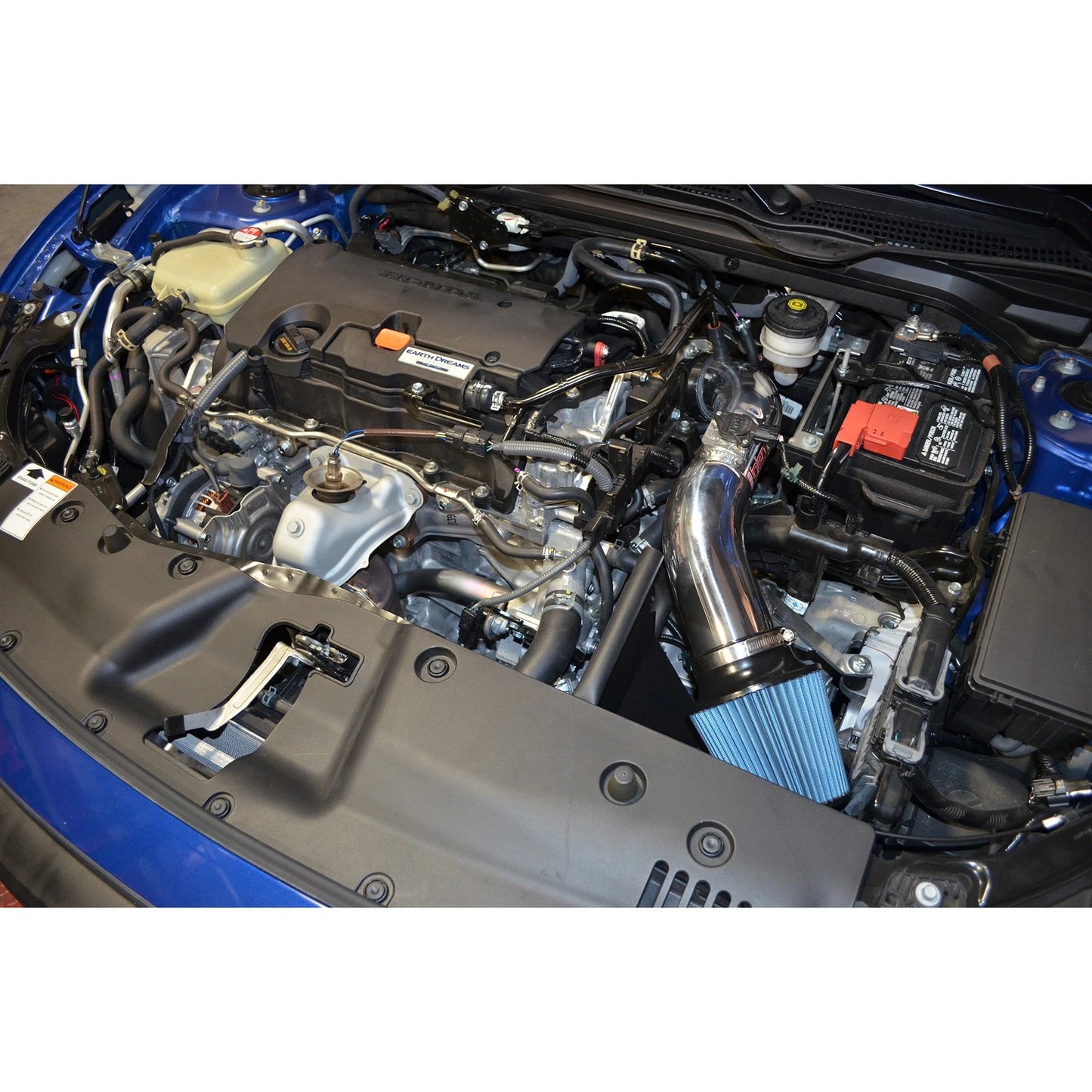 Injen 2016+ Honda Civic 2.0L Cold Air Intake | Honda Accord (03-20) / Civic X (16-22) / Civic Type R FK8 / Acura RDX (SP1574BLK)