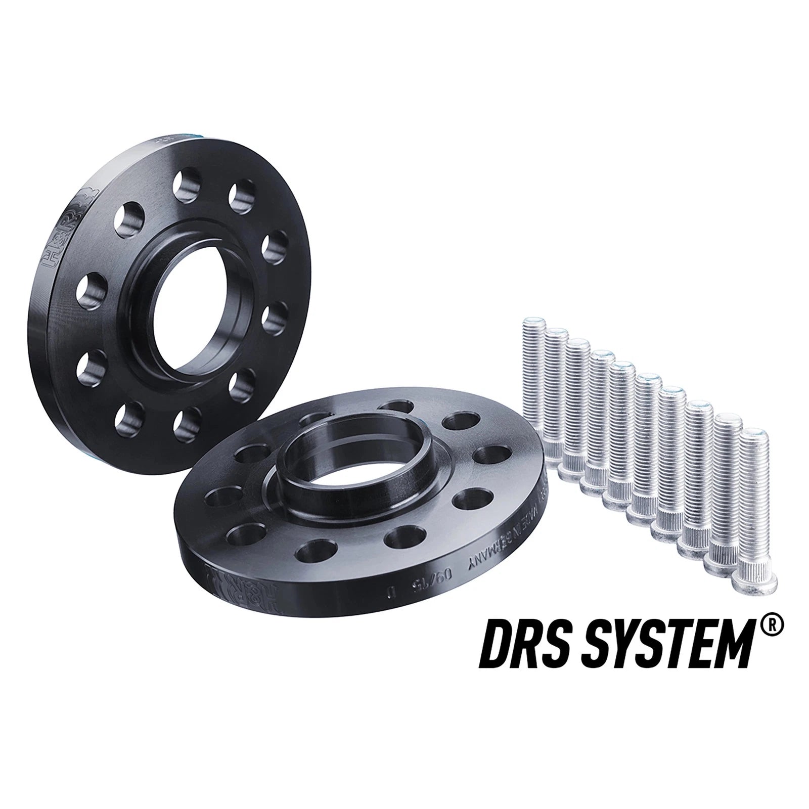 H&R 3065640SW DRS Black 15 mm Wheel Spacers Kit for 1991-17 Acura / 97-24 Honda