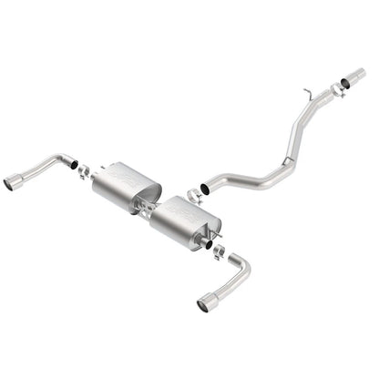 Borla S-Type Cat-Back Exhaust | 2014-2019 Audi 8V A3 Quattro 2.0T (140682)