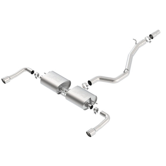 Borla S-Type Cat-Back Exhaust | 2014-2019 Audi 8V A3 Quattro 2.0T (140682)