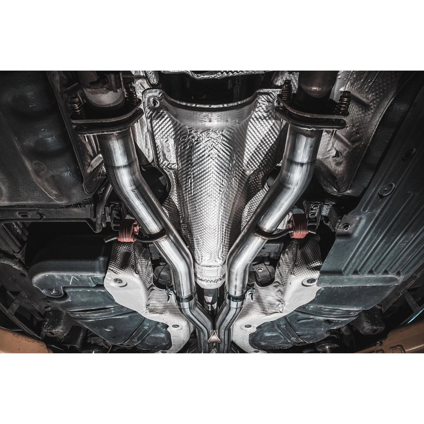 MBRP 18-23 Dodge Durango SRT 6.4L Armor Lite AL Steel 3in Cat Back Exhaust Dual Rear Exit w/ SS Tips | Dodge Durango (18-23) (S5105AL)