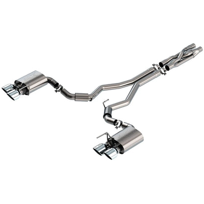Borla Cat-Back Exhaust System - ATAK | 2020-2020 Ford Mustang Shelby GT500 5.2L (140837)