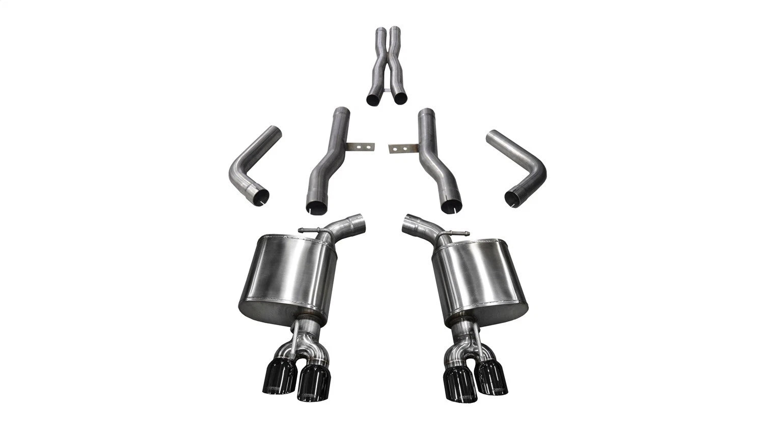CORSA Xtreme SS Cat-Back | Dodge Challenger 6.4L/6.2L (15-23) (14989BLK)