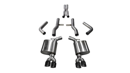 CORSA Xtreme SS Cat-Back | Dodge Challenger 6.4L/6.2L (15-23) (14989BLK)