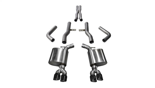 CORSA Xtreme SS Cat-Back | Dodge Challenger 6.4L/6.2L (15-23) (14989BLK)