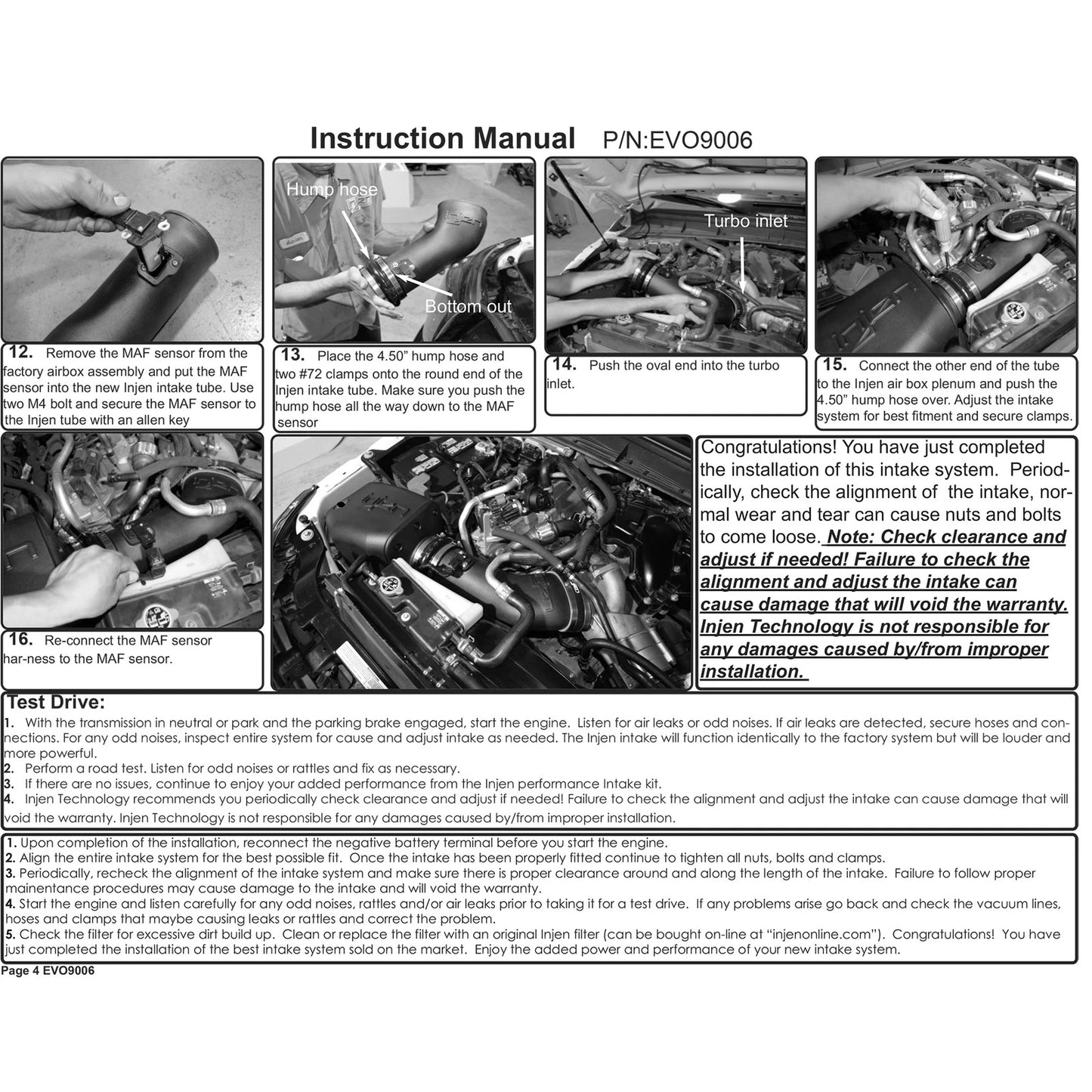 Injen Powerstroke 6.7L Evolution Intake | Ford F-250/F-350 Super Duty (99-16) (EVO9006)