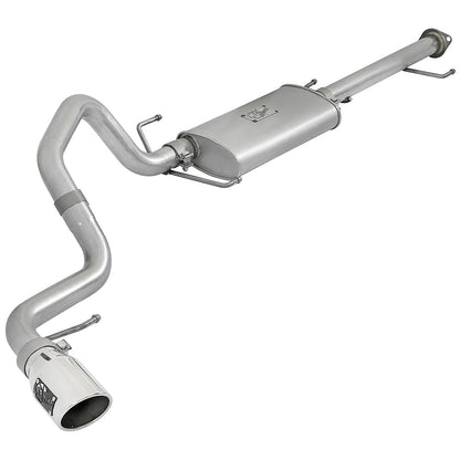 aFe Scorpion 2.5in Alum Steel Cat-Back Exhaust w/ Polished Tips | Toyota FJ Cruiser V6 4.0L (07-17) (49-06039-P)