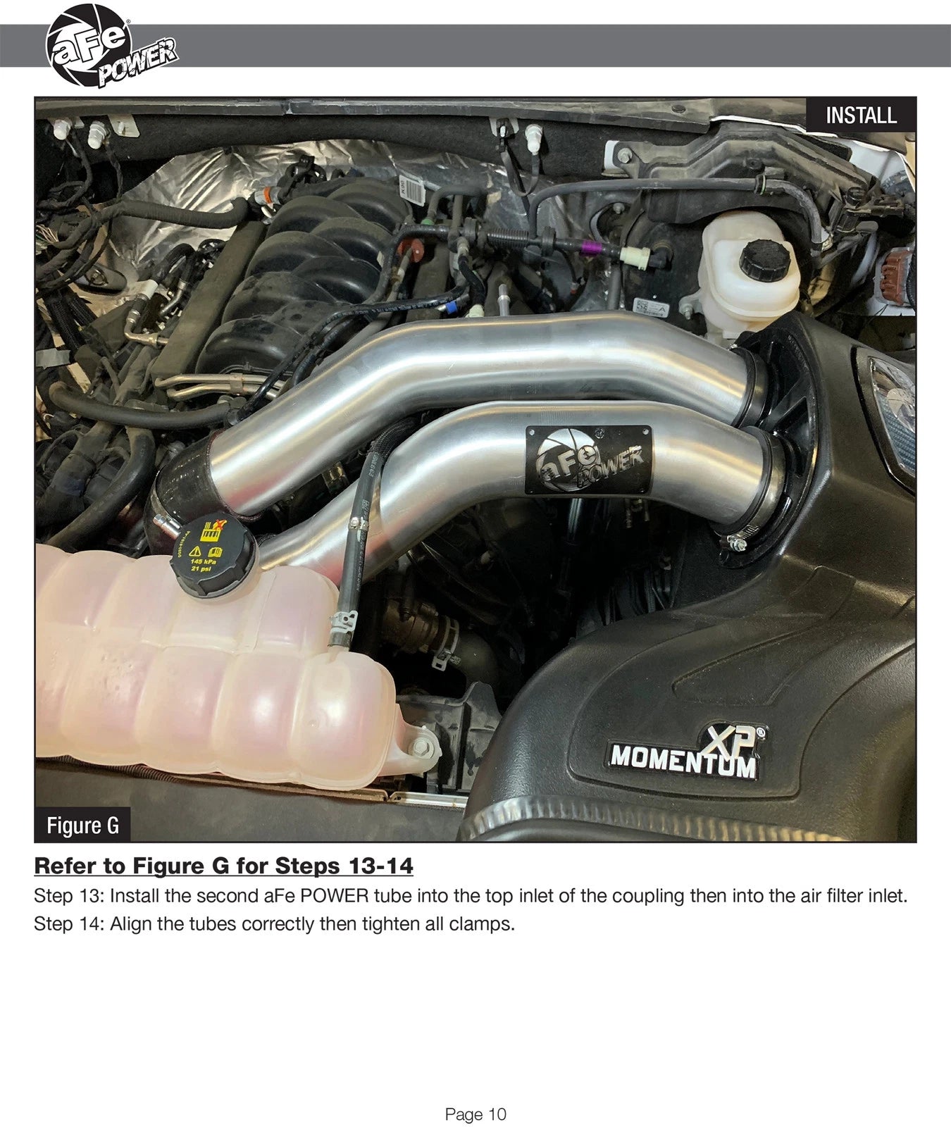 aFe Momentum XP Pro 5R Cold Air Intake w/ Black Alum Tubes | Ford F-150 V8 5.0L (15-18) (50-30024R)