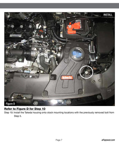 aFe Takeda Momentum Pro 5R Cold Air Intake | Honda Accord I4 1.5L (18) (56-70002R)