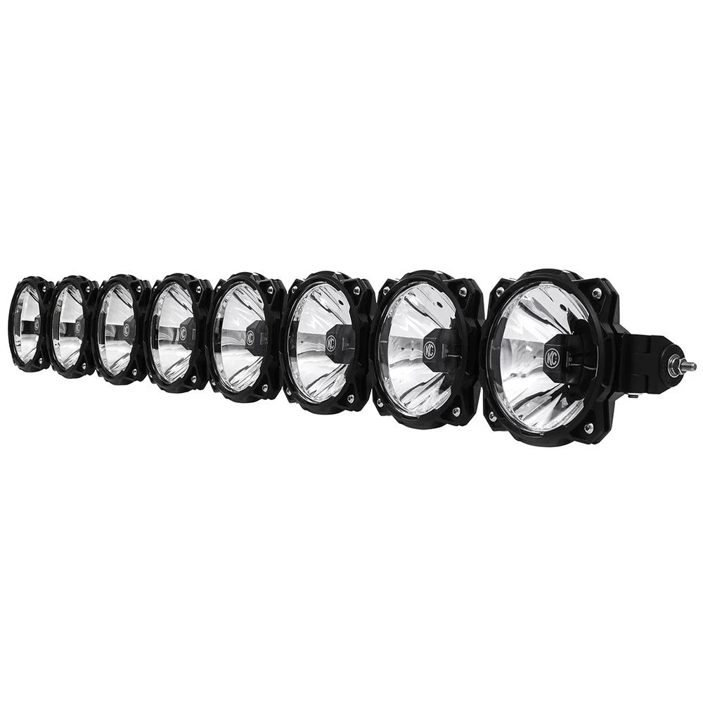 KC HiLites Gravity LED Pro6 Light Bar: 8 Pods - 50in / Spot + Flood Beam (KC91308)