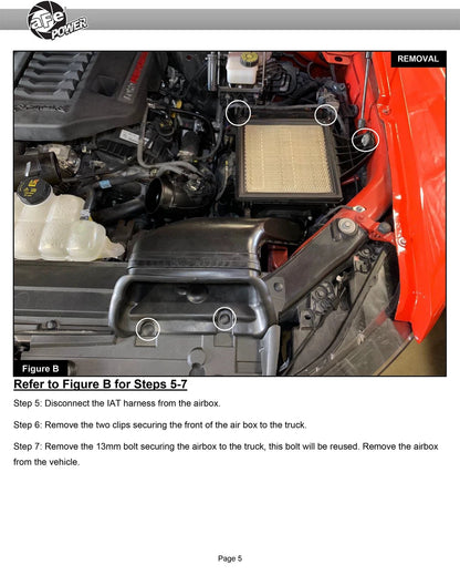 aFe Momentum XP Cold Air Intake w/ Pro Dry S Filter | Ford F-150 Raptor V6 3.5L (21-22) (50-30072D)