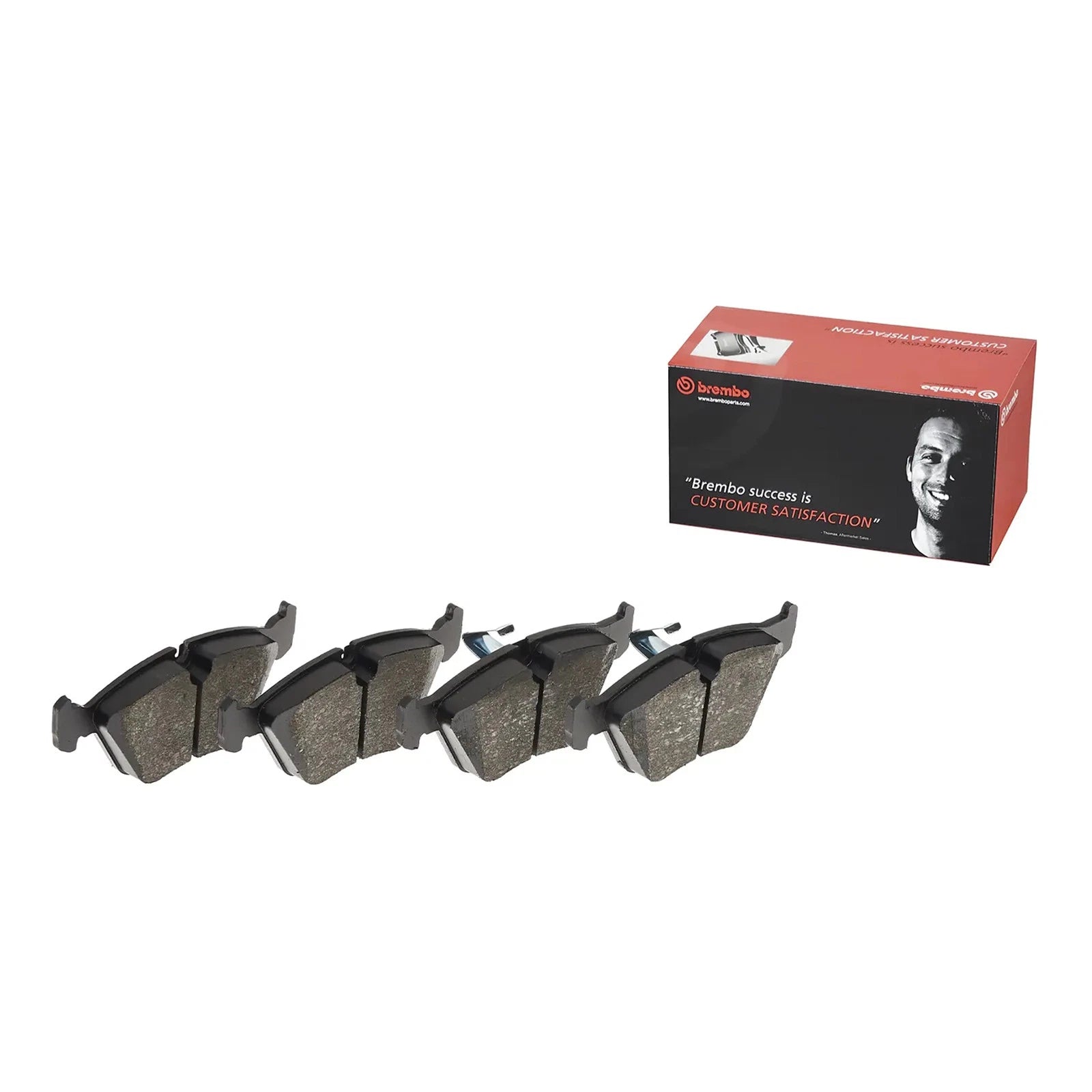 Brembo Low-Met OE-Equivalent Front Brake Pads | BMW M3 (03-06) / Z4 (06-08) (P06042)