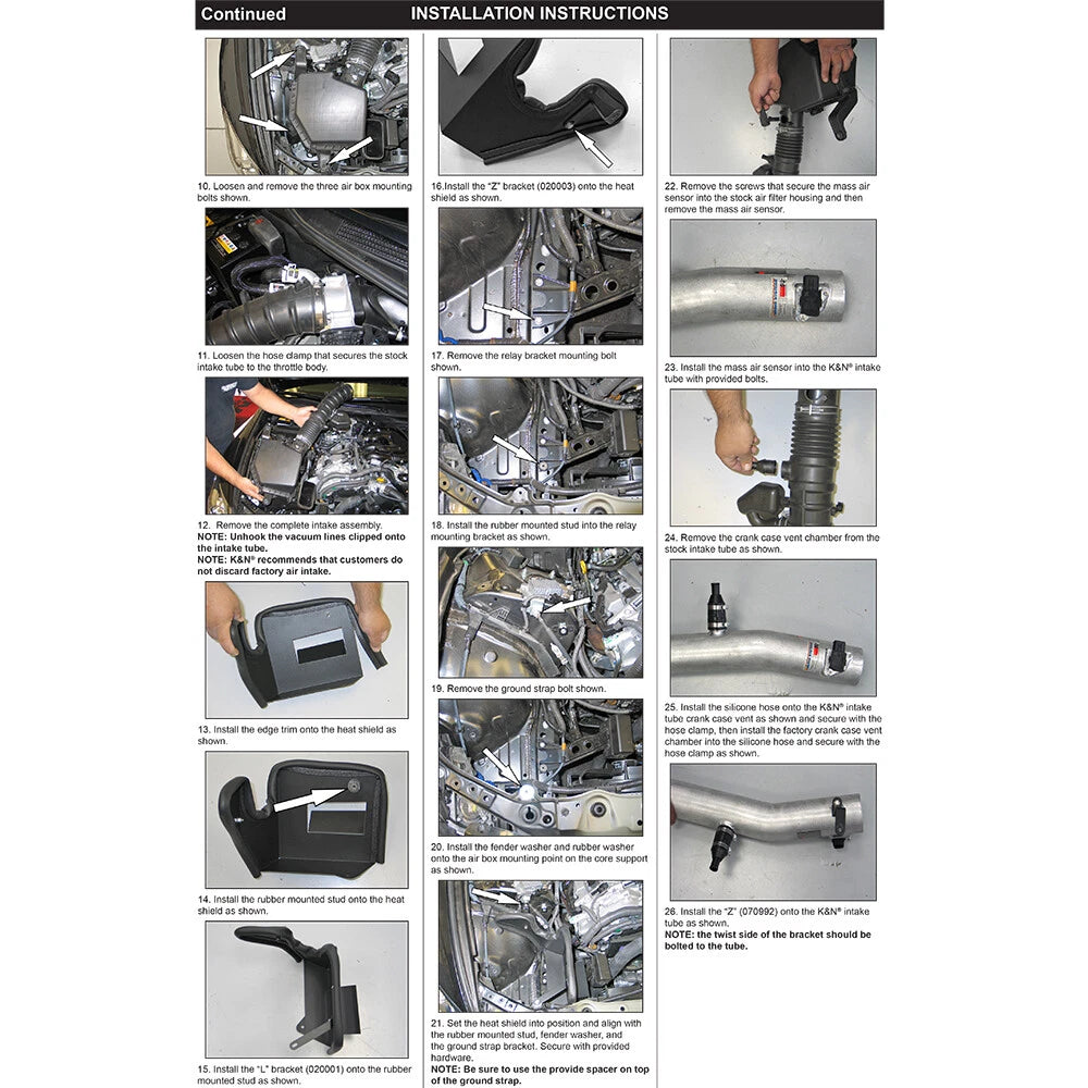 K&N Typhoon Intake | Lexus GS35 V6-3.5L (07-09) (69-8702TP)