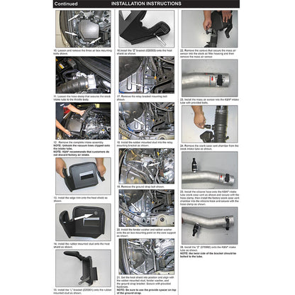 K&N Typhoon Intake | Lexus GS35 V6-3.5L (07-09) (69-8702TP)