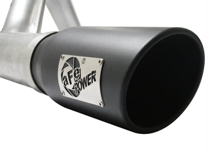 aFe 4in Aluminized Steel Cat-Back Exhaust | Ford F-150 11-14 V6 3.5L (49-03041-B)