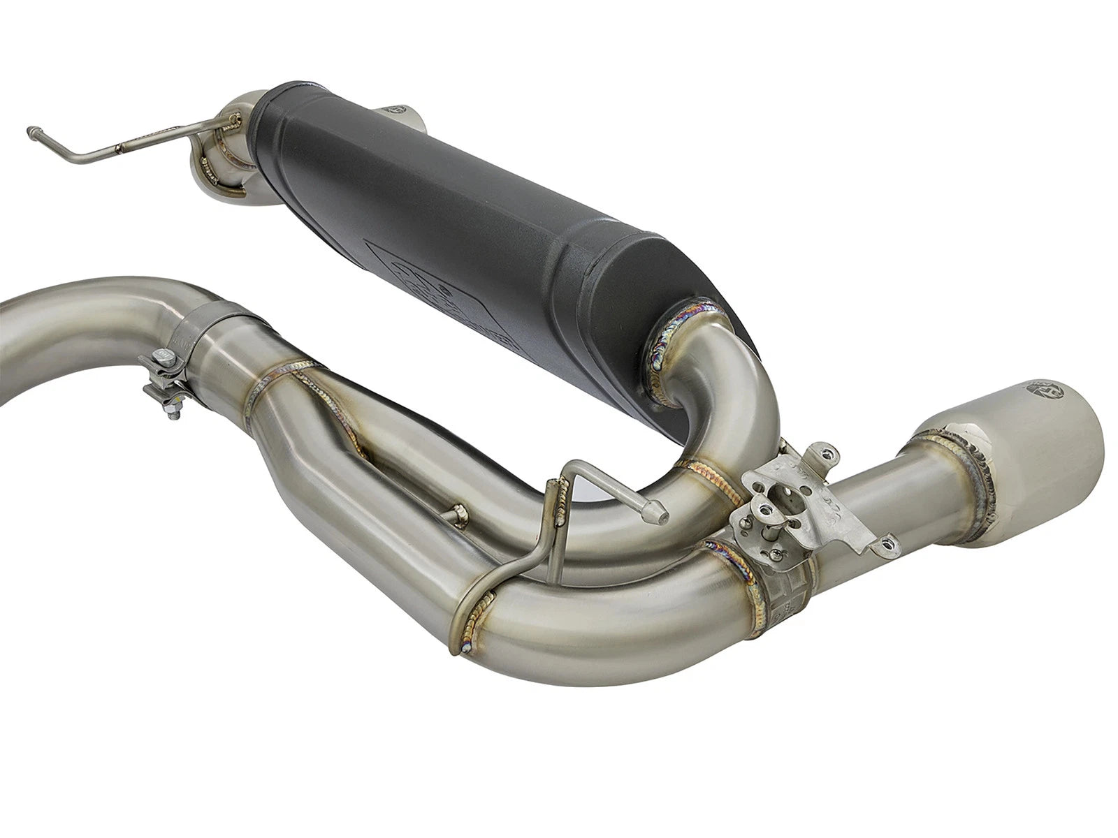 aFe SS Cat-Back Exhaust w/ Polished Tips | BMW 340i/340ix (16-17) (49-36334-P)