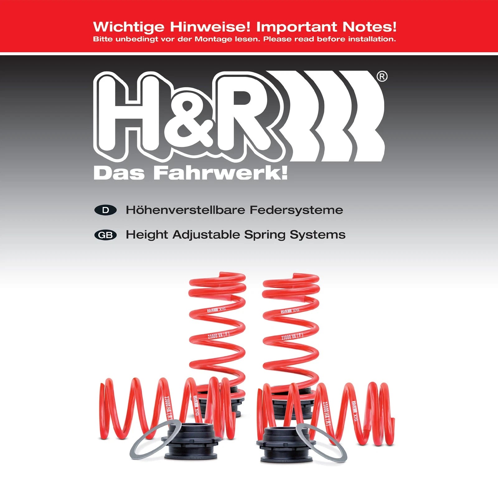 H&R VTF Adjustable Lowering Springs | BMW X6 M (F86) (15-19) (23008-1)