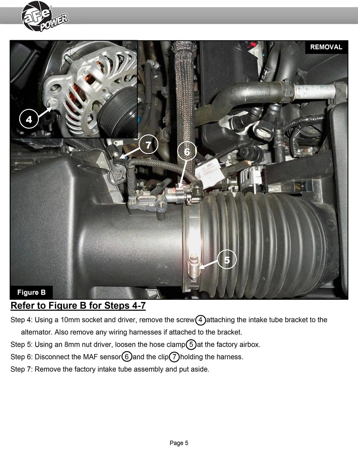 aFe Momentum Cold Air Intake w/ Pro Dry S Filter | GM 2500/3500HD V8 6.6L (20) (50-70055D)