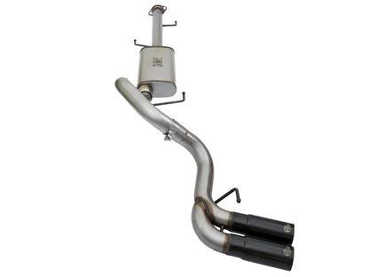 aFe Rebel Series 3in SS Cat-Back Exhaust w/ Mid-Side Exit | FJ Cruiser (07-14) (49-46030-B)