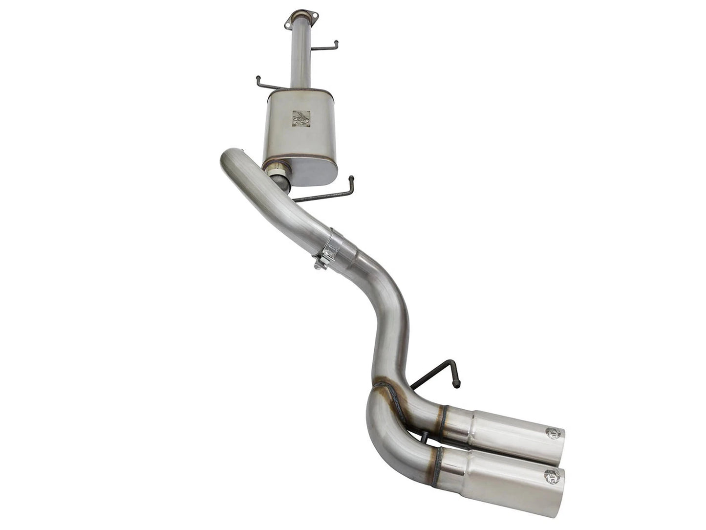 aFe 3in SS Cat-Back Exhaust w/ Mid-Side Tips | FJ Cruiser (07-14) (49-46030-P)