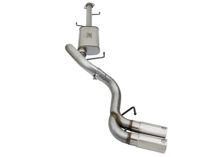 aFe 3in SS Cat-Back Exhaust w/ Mid-Side Tips | FJ Cruiser (07-14) (49-46030-P)