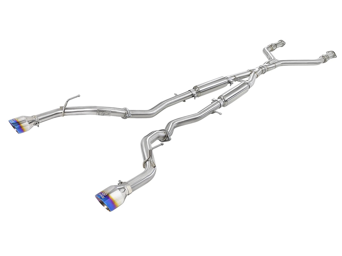 aFe Takeda 2.5in SS Cat-Back Exhaust | Infiniti Q50 (16-24) (49-36132NM-C)