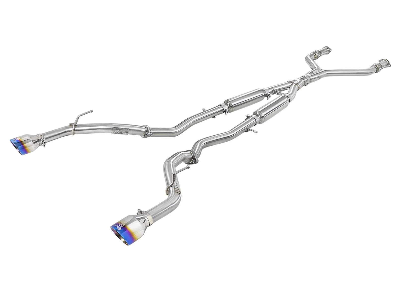 aFe Takeda 2.5in SS Cat-Back Exhaust | Infiniti Q50 (16-24) (49-36132NM-C)
