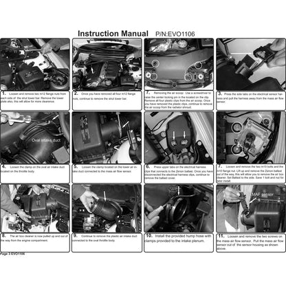 Injen Evolution Intake | BMW M3 E46 (01-06), Z3 (95-03) (EVO1106)