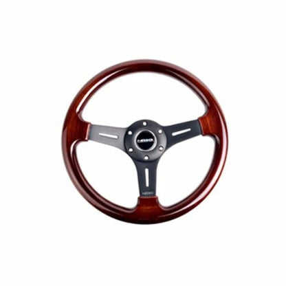 NRG CLASSIC 330MM WOOD GRAIN STEERING WHEEL