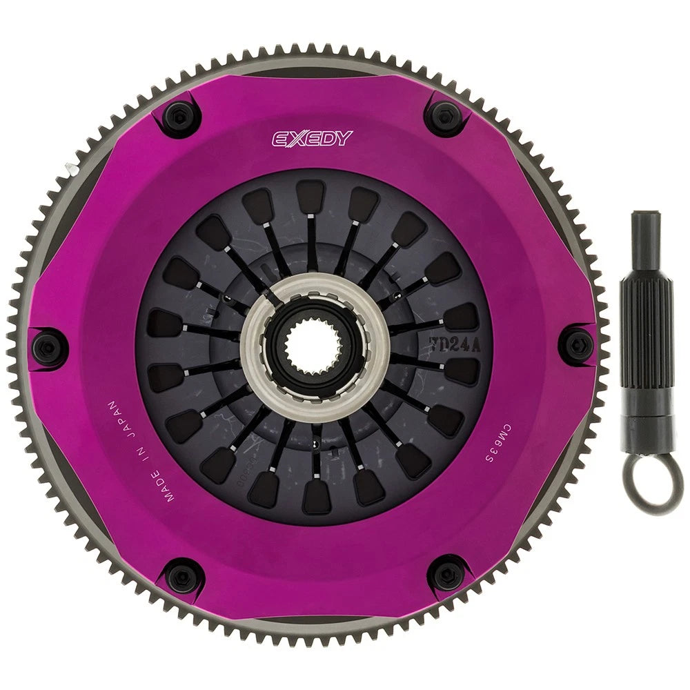 Exedy Hyper Multi Series SDF Type Twin Clutch Kit | 2008-2015 Mitsubishi Evo X (MM062SDF)