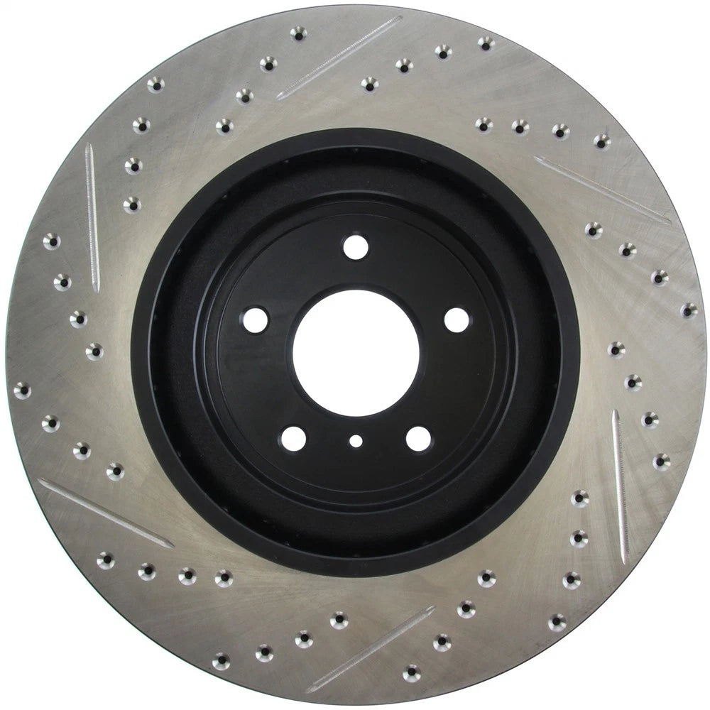StopTech Drilled & Slotted Sport Rotor - Front Left | Multiple Fitments (127.42100L)