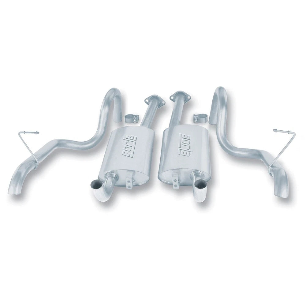 Borla Cat-Back Exhaust System - S-Type | 1987-1993 Ford Mustang 5.0L (14139)