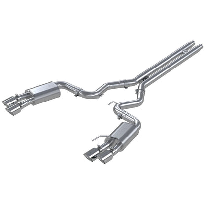 MBRP Perf SS 3" Street Quad Exit Catback | Ford Mustang GT (18-21) (S7205304)