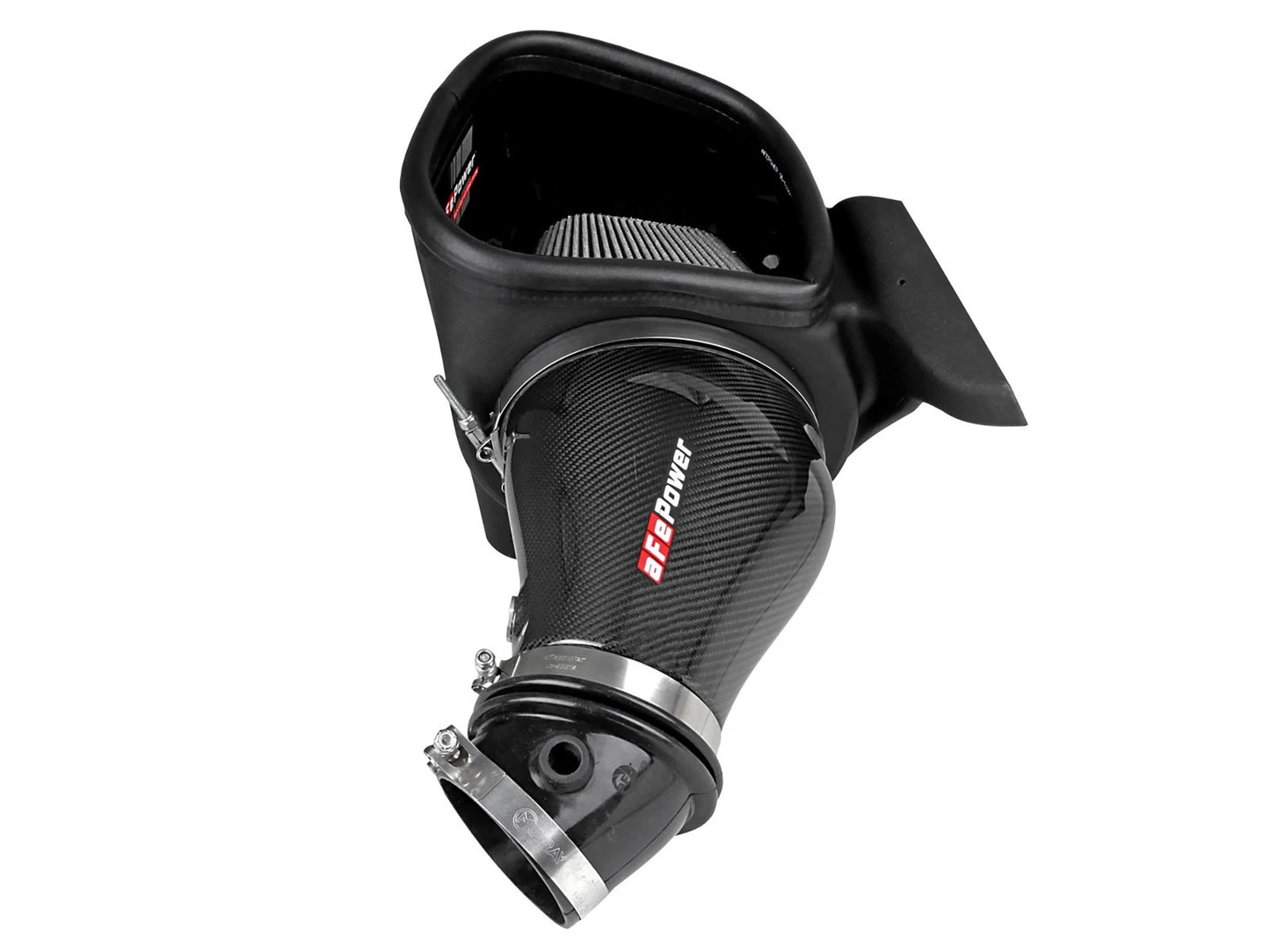 aFe 7" Carbon Fiber Pro Dry S AIS Intake | Jeep Grand Cherokee Trackhawk 2018 (57-10002D)