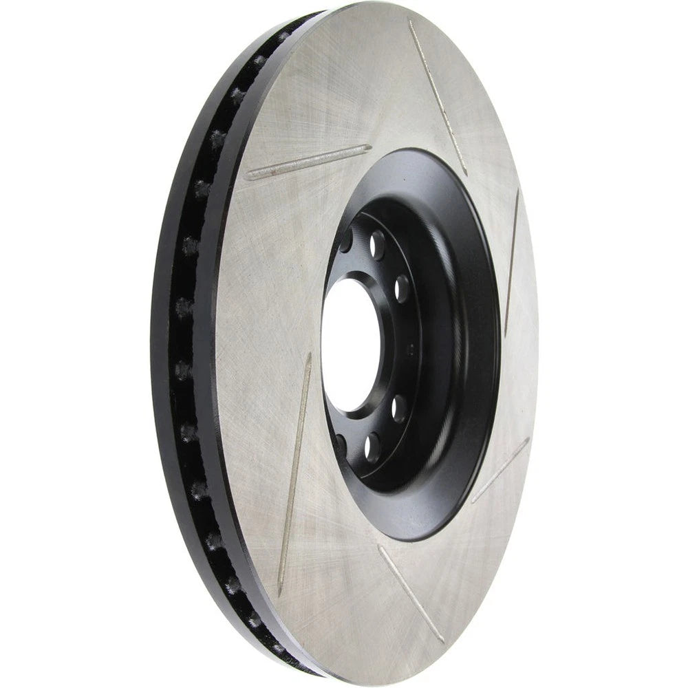 StopTech 126.33096SR Front Right Slotted Brake Rotor for 2001-09 A4 / 1998-04 A6