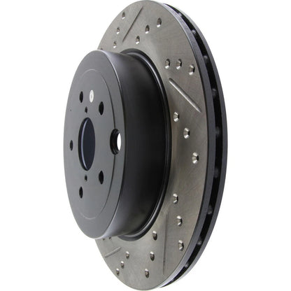 Stoptech Slotted And Drilled Sport Brake Rotor | 2008+ Subaru WRX STI (127.47030L)