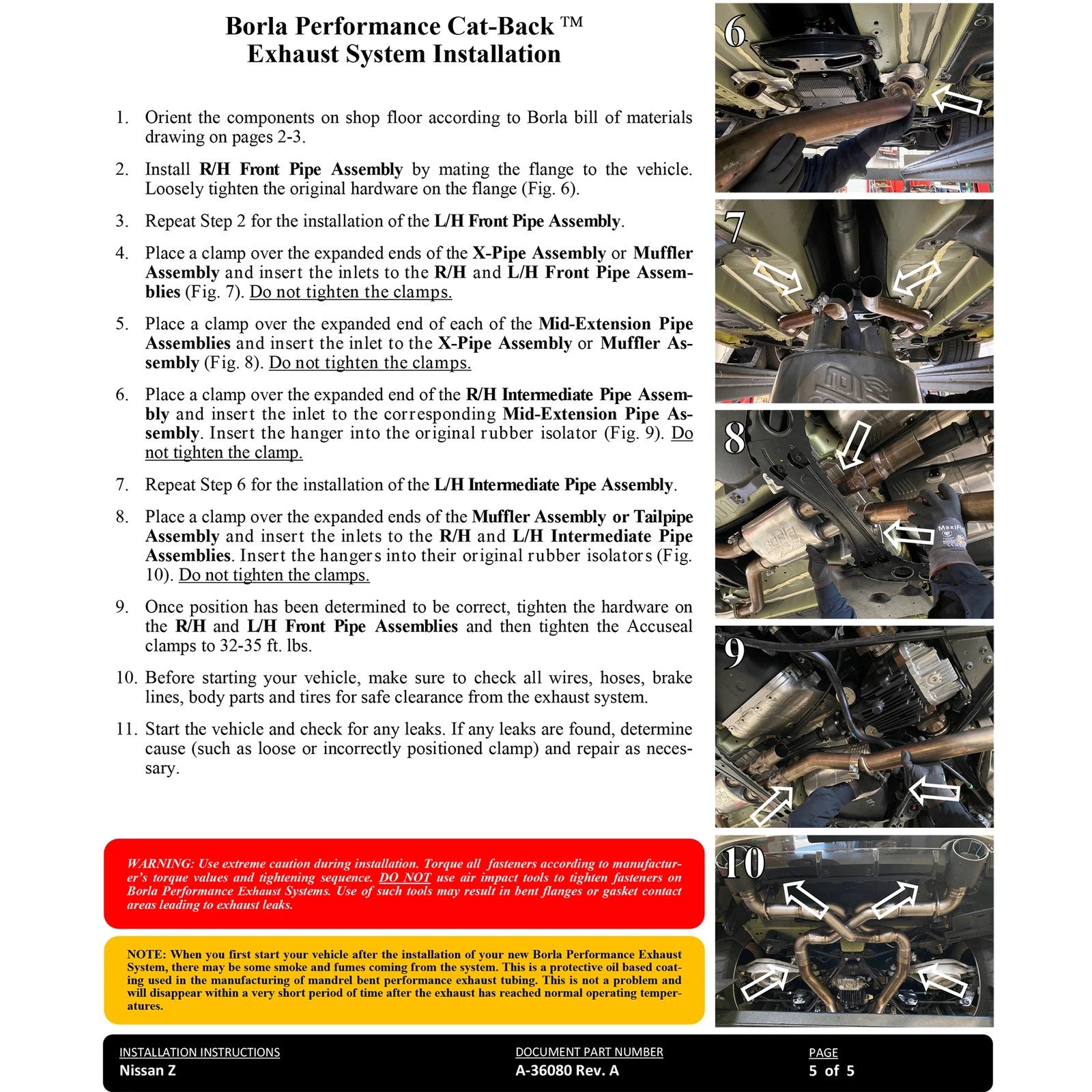 Borla S-Type Catback Exhaust System | 2023+ Nissan Z (140929)