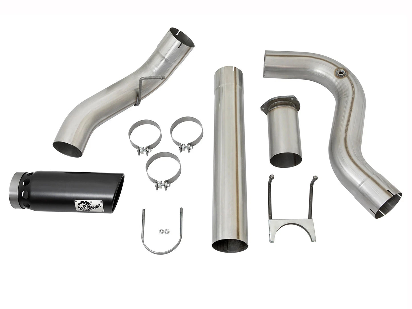 aFe ATLAS 5in DPF-Back Alum Steel Exhaust | Ford F-250/350 (17-23/23-26) (49-03090-B)