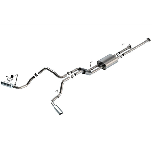 Borla 141023 S-Type Stainless Cat Back Exhaust Kit for 09-21 Tundra 4.6L 5.7L V8