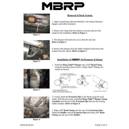 MBRP 3.5in Cat-Back Single Side Exhaust | Chevy Silverado/GMC Sierra 1500 6.2L V8 (11-13) (S5070AL)
