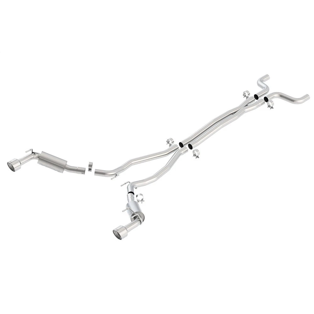 Borla Cat-Back Exhaust System - S-Type | 2010-2013 Chevrolet Camaro 6.2L (140280)