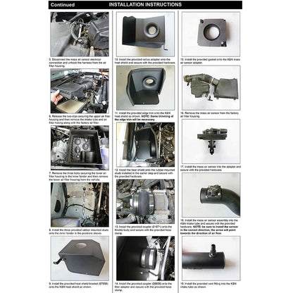 K&N Performance Air Intake System | Toyota Tacoma 3.5L V6 (16-23) (30-9039)