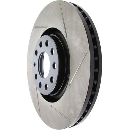 StopTech 126.33096SL Front Left Slotted Brake Disc Rotor for 01-09 A4 / 98-04 A6