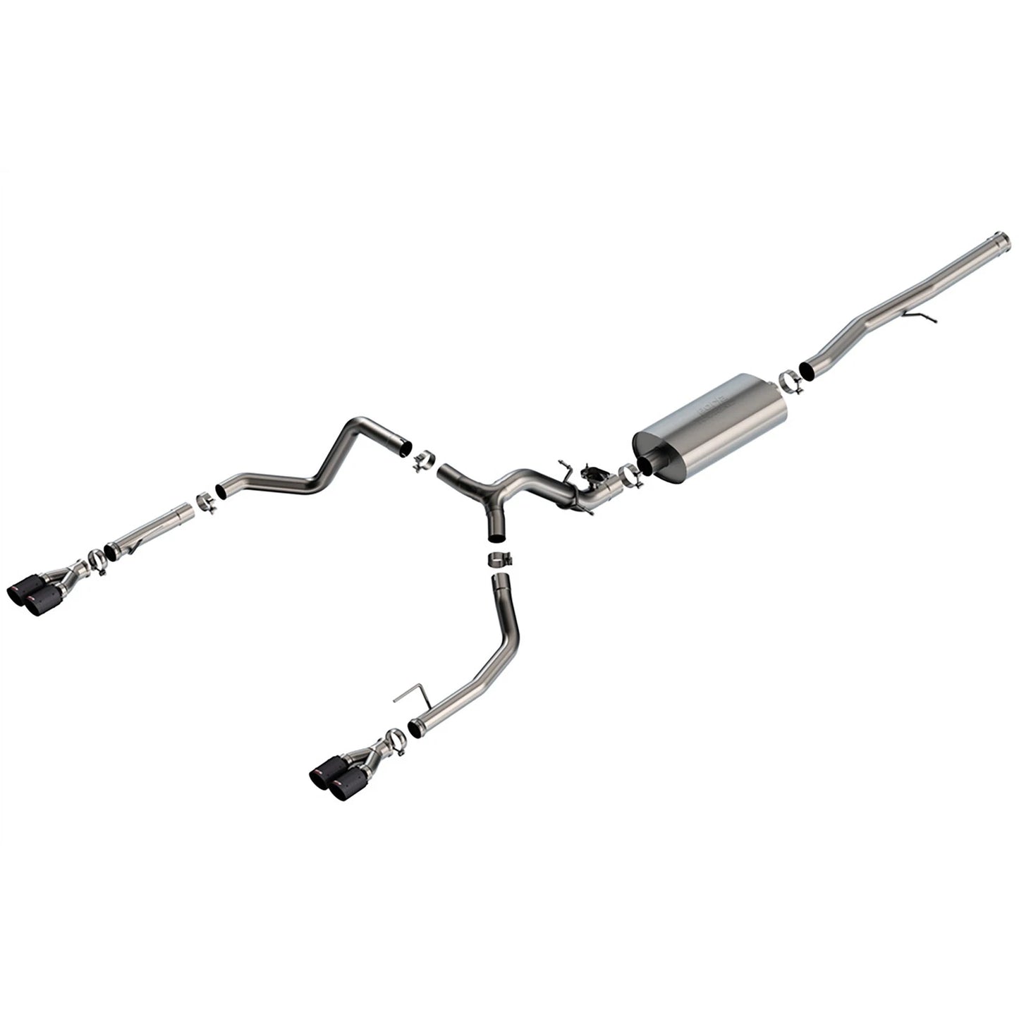 Borla 6.2L V8 Touring Catback Exhaust w/ Simulator | Chevrolet Silverado 1500 (24)