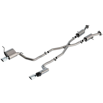 Borla Cat-Back Exhaust System - ATAK | 2014-2020 Jeep Grand Cherokee 3.6L (140835)