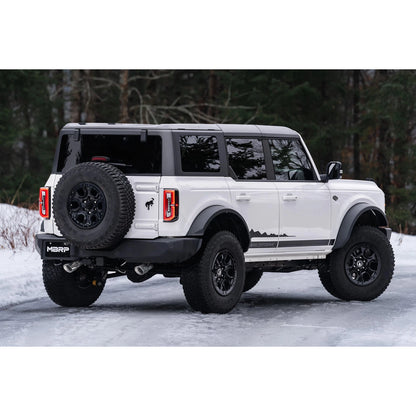 MBRP 3" Armor Pro D&S Dual Rear Exit Catback | Ford Bronco (21-22) (S5241304)